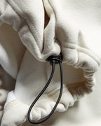 Fleece-lined crew neck pullover sweatshirt