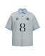 Embroidered Colorblock Short Sleeve T-Shirt