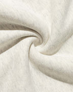 Fleece-lined crew neck sweatshirt