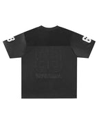 Embroidered sports short sleeves