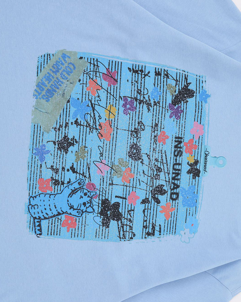 Retro casual versatile short-sleeved shirt