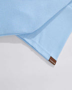 Retro stitching polo collar short sleeves