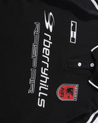 Spliced sports short sleeves