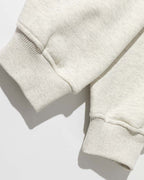 Fleece-lined crew neck sweatshirt
