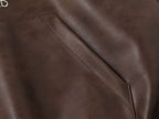 Fun puppy patent leather sweatshirt