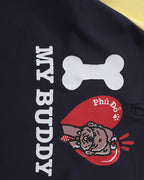 Cute puppy short sleeves