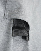 Irregular Color-Block Stripe Short-Sleeve Top
