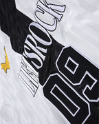 Striped athletic T-shirt