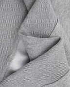 Fake two-piece college style sweatshirt