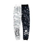BAPE Camo Shark Sweatpants – Black & Grey Streetwear Joggers
