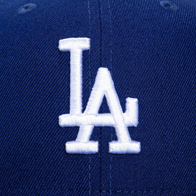 New Era 9Fifty MLB Basic Los Angeles Dodgers Snapback Game Hat - Royal Main Image