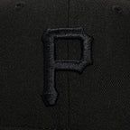 New Era 9Fifty MLB Basic Pittsburgh Pirates Snapback Hat - Black, Black