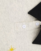 Retro polo collar short sleeves