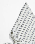 Striped loose short-sleeved shirt