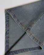 Retro washed distressed short sleeves