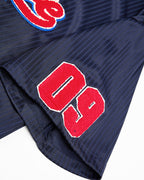 Retro baseball short-sleeved shirt