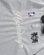 Sports style patchwork short sleeves