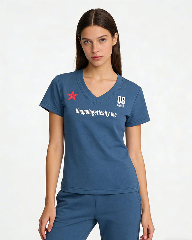 V-neck athletic t-shirt Hover Image