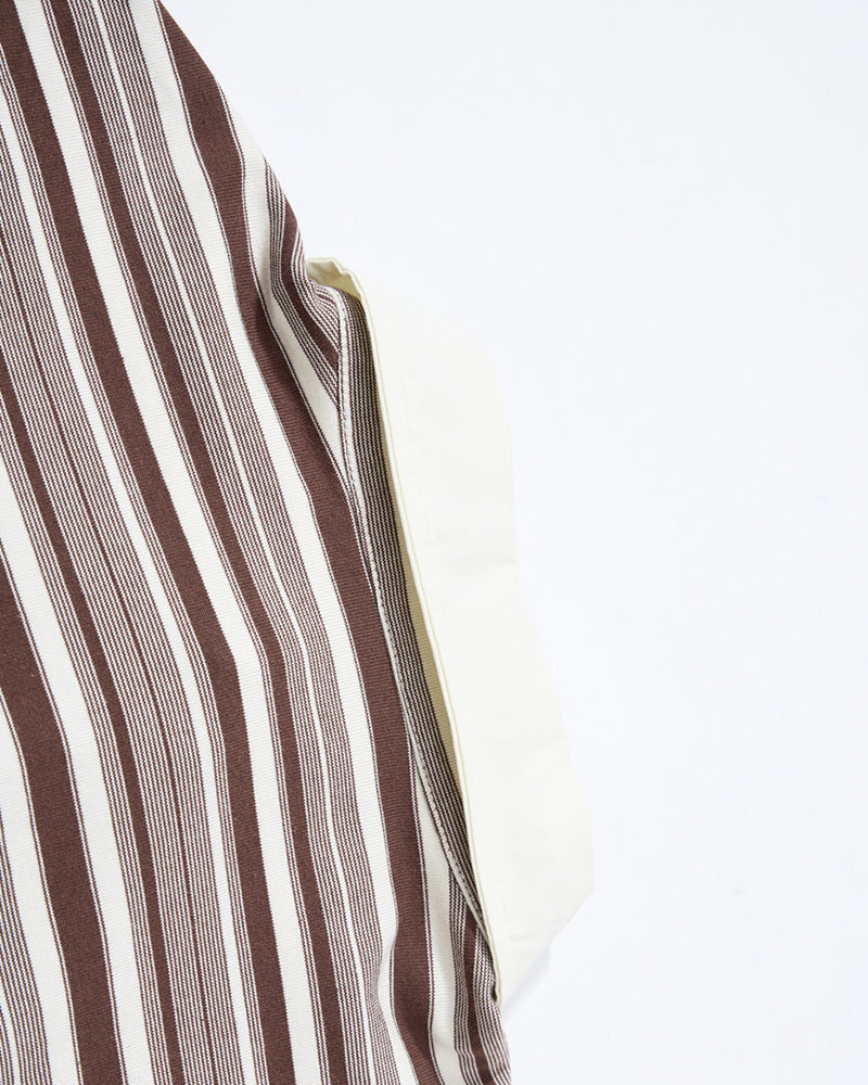 Retro-style faux two-piece polo long-sleeved shirt
