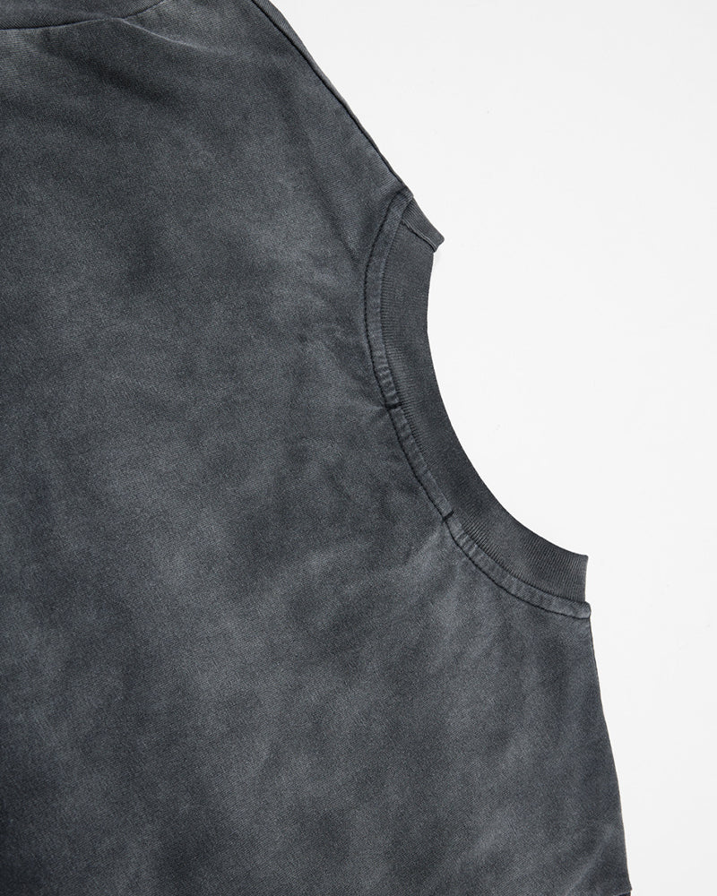 Distressed gradient short-sleeved T-shirt (women's)