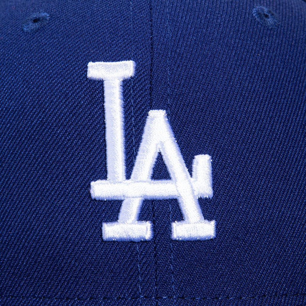 New Era 59Fifty Los Angeles Dodgers Jackie Robinson 50th Anniversary Patch Hat - Royal