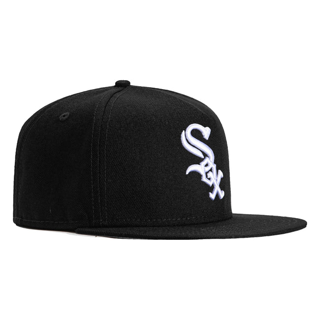 New Era 59Fifty A-frame Chicago White Sox Game Hat - Black Hover Image
