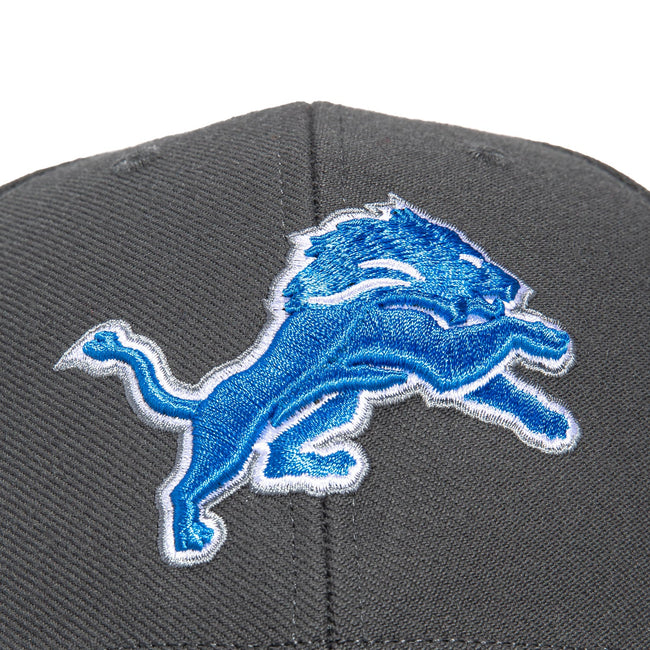47 Brand Detroit Lions MVP Adjustable Velcro Hat - Charcoal Main Image