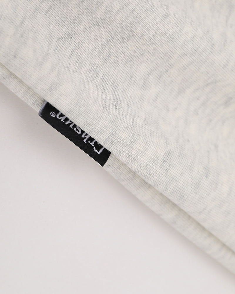 Fake two-piece polo sweatshirt