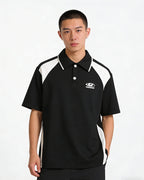 Color Block Casual Short Sleeve