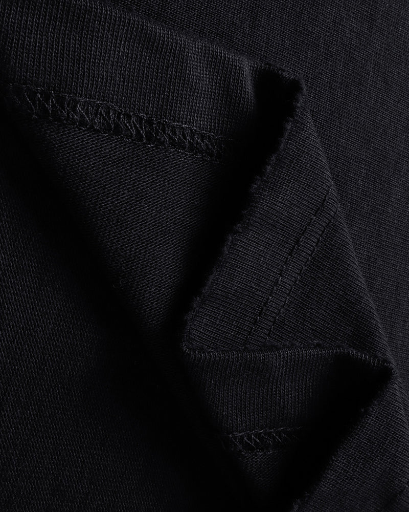Washed letter short sleeves