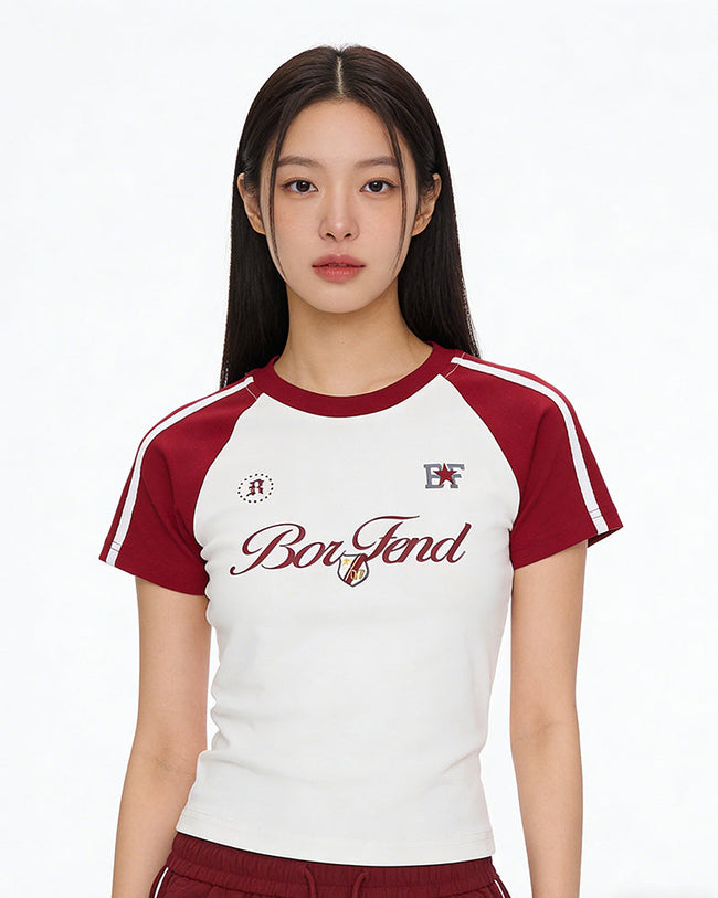 Retro print short sleeves Main Image