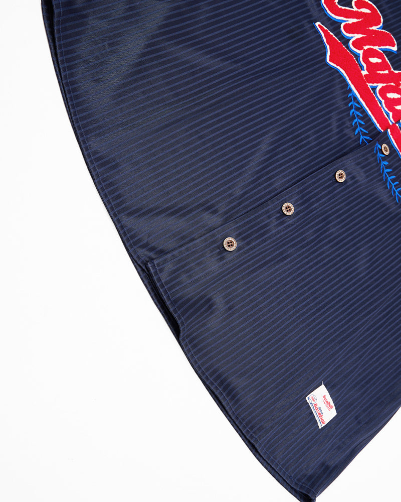 Retro baseball short-sleeved shirt