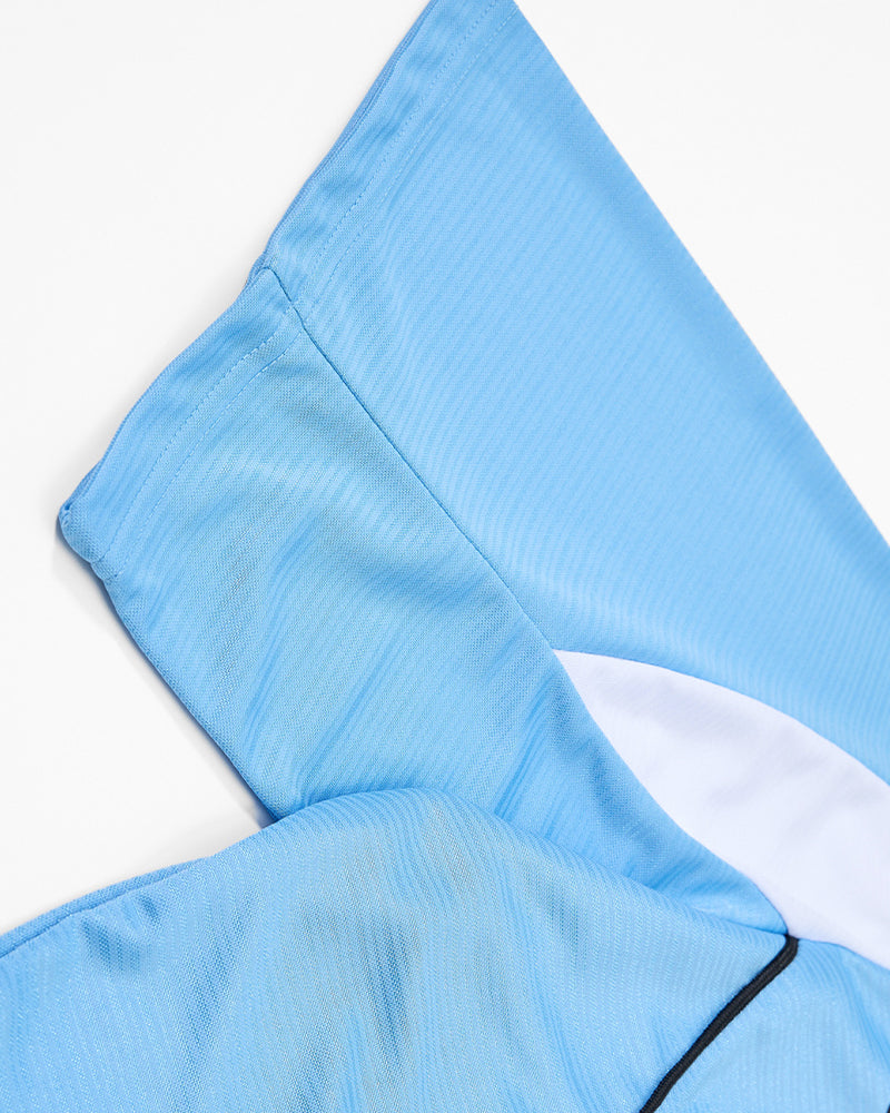Color Block Casual Short Sleeve