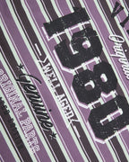 Retro striped short sleeves