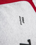 Contrast color short sleeves