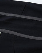 Contrast color letter short sleeves