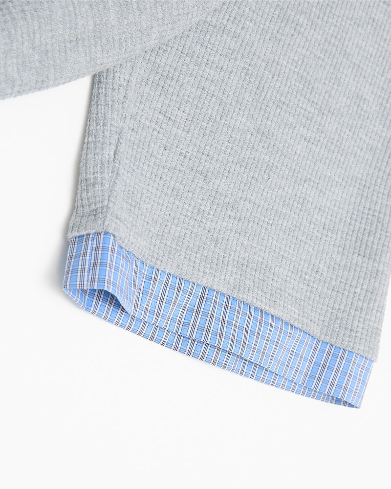 Embroidered Colorblock Short Sleeve T-Shirt