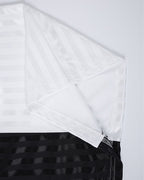 Striped athletic T-shirt