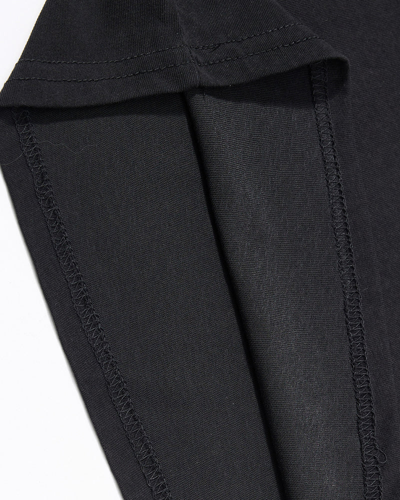 Washed gradient short-sleeved shirt
