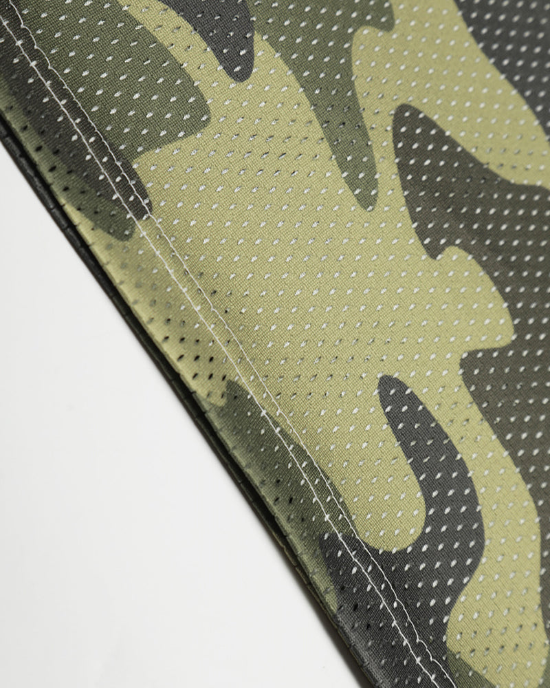Camouflage Panel Short-Sleeved T-shirt