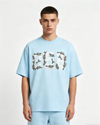 Creative Floral Short Sleeve