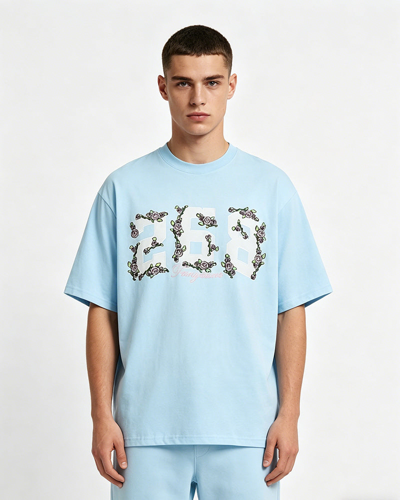 Creative Floral Short Sleeve
