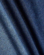 Gradient denim washed short-sleeved shirt