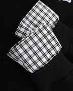 Spliced fake two-piece casual sweatshirt jacket