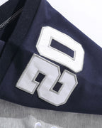 Sports style patchwork short sleeves