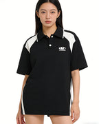 Color Block Casual Short Sleeve