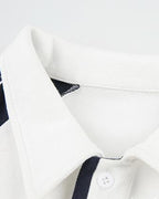 Colorblock polo short sleeves