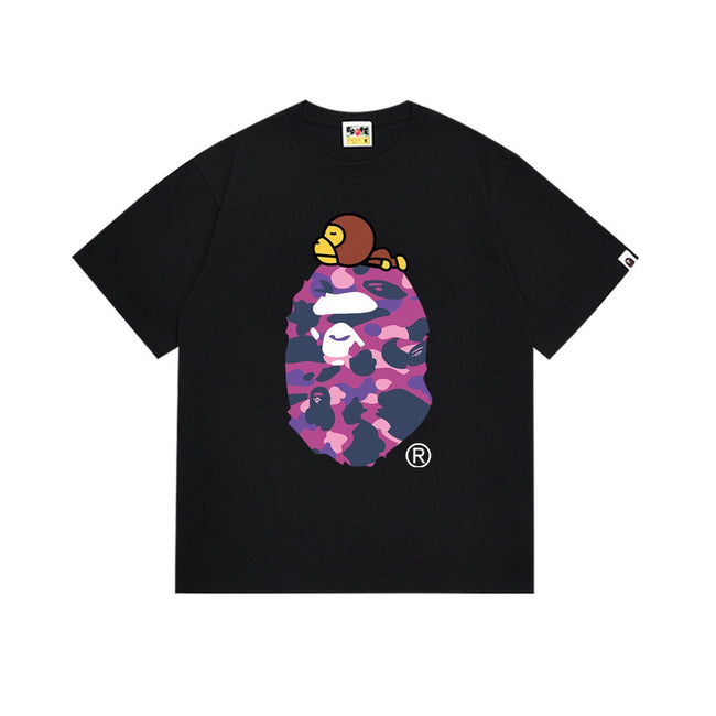 BAPE Camo Ape Head Graphic T-Shirt Hover Image