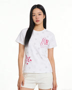 Star print short sleeve