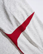 Contrast color short sleeves